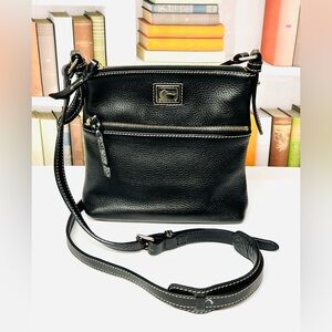 Dooney & Bourke Black Leather Crossbody Bag